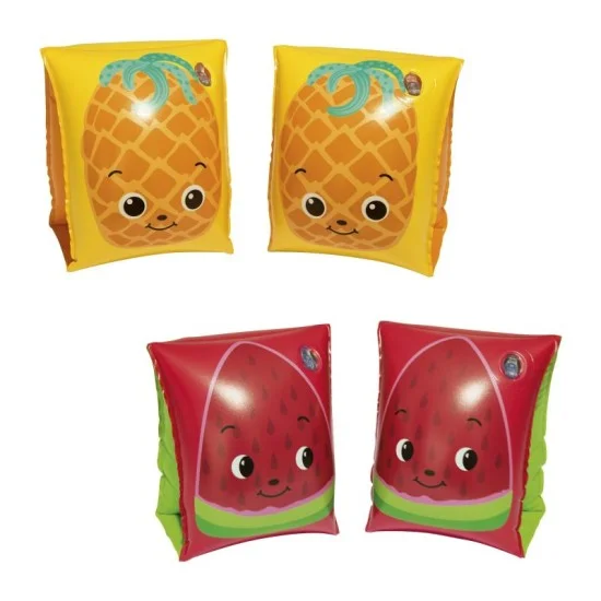 Bestway 23cm x 15cm fruitastic armbands (contents:1 pair of armbands.) age 3-6